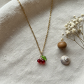 Cherry pop necklace